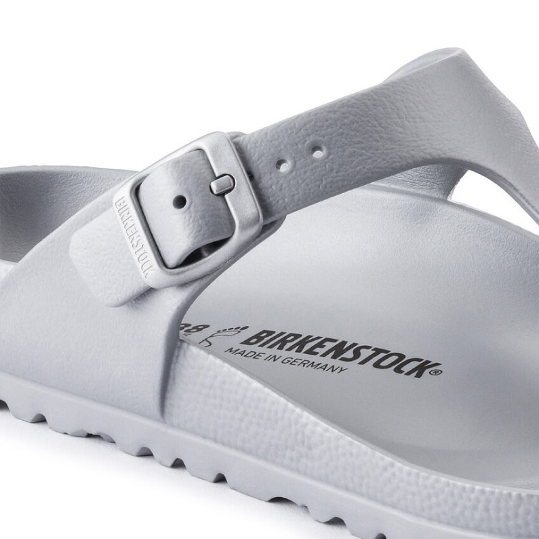 Metallic cheap silver birkenstocks