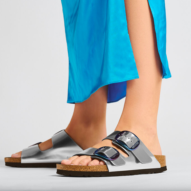 Metallic store birkenstock arizona